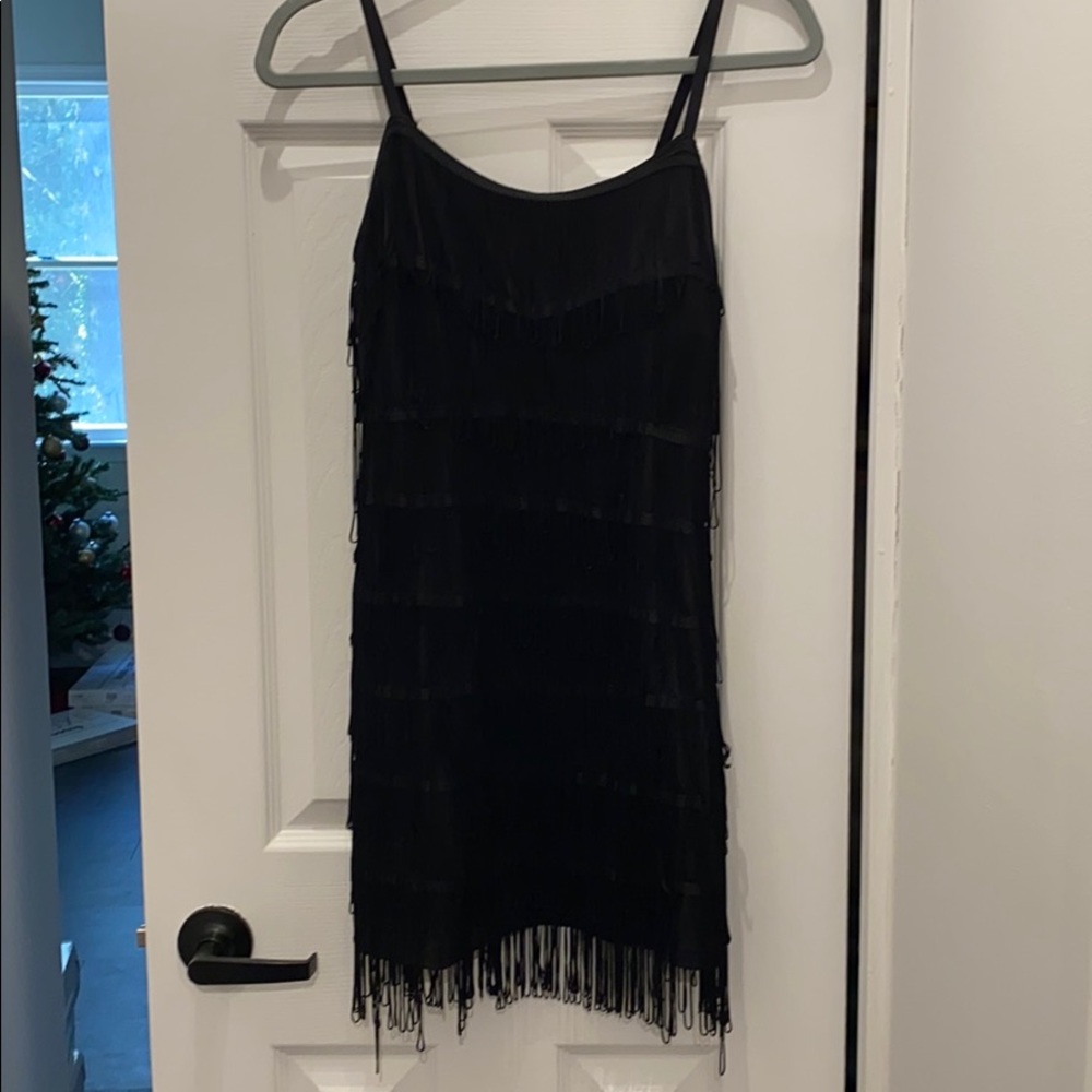 Little Black Flapper Dress